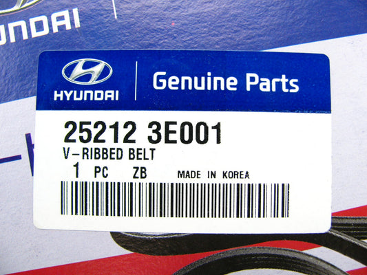 NEW GENUINE Serpentine Belt OEM For 2007-09 Hyundai Santa Fe 2.7L V6 252123E001