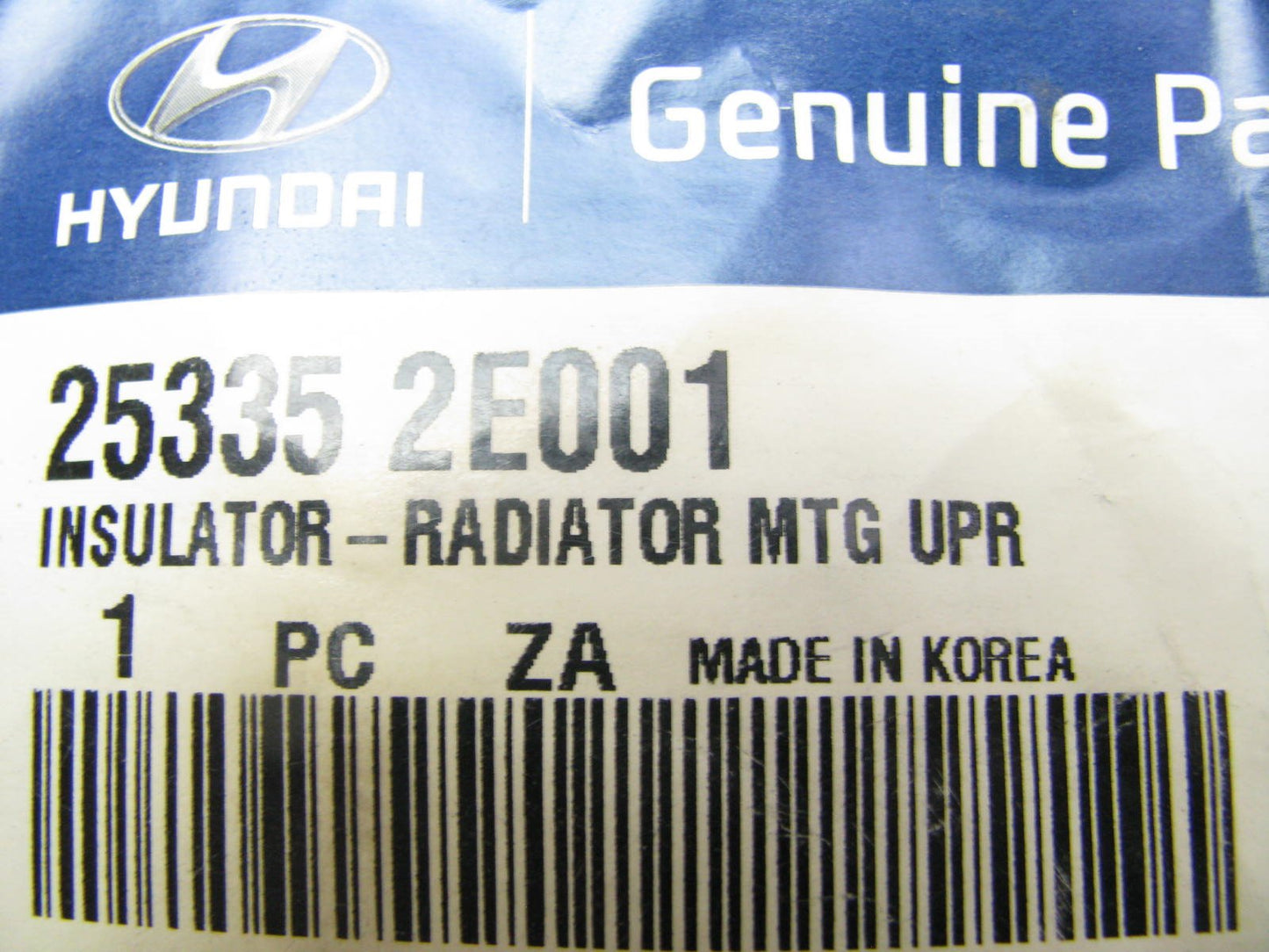 NEW GENUINE Radiator Upper Mounting Insulator OEM For 2005-2009 Hyundai Tucson