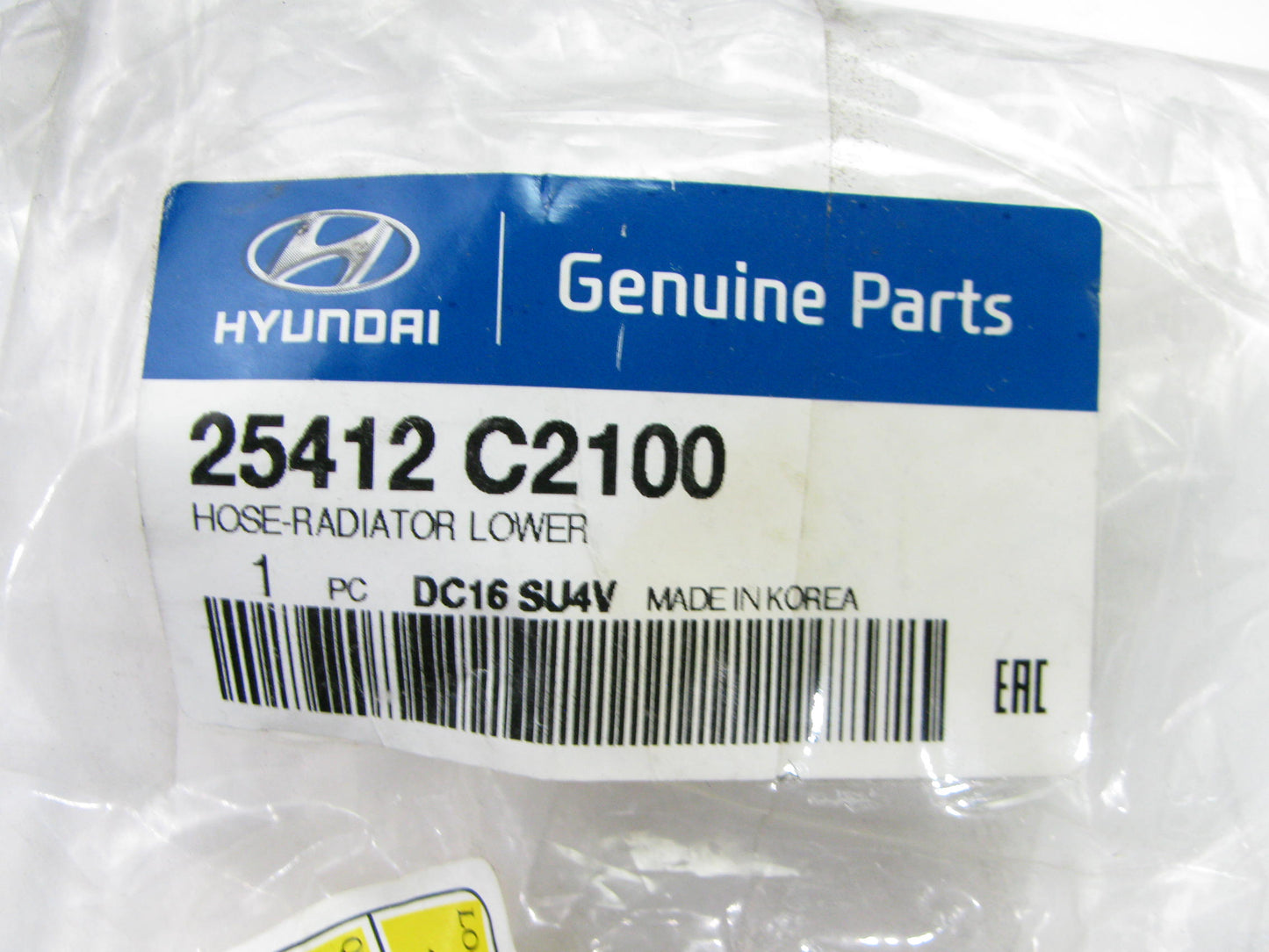 NEW GENUINE Radiator Coolant Lower Hose OEM For 2018-2019 Sonata 2.4L 25412C2100