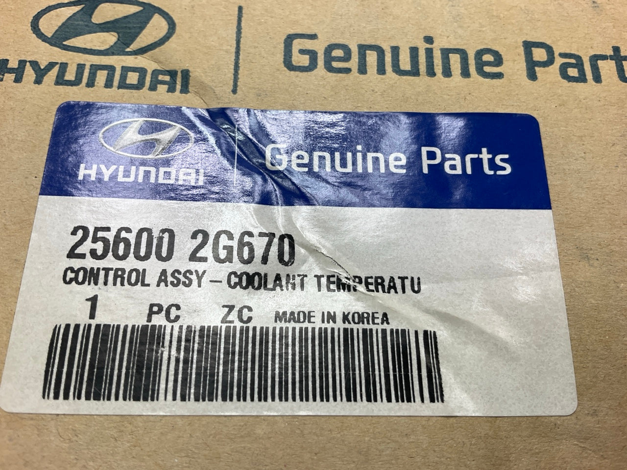 NEW Thermostat Housing Water Outlet OEM For 2012-2015 Sonata HYBRID 256002G670