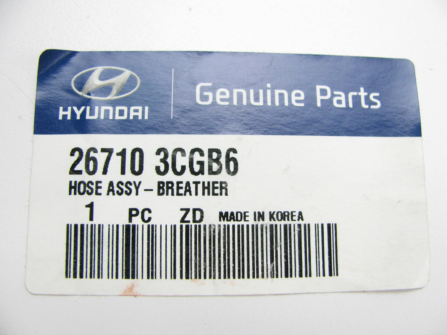 New Engine Air Intake Breather Hose Tube OEM For 2015-16 Genesis 3.8L V6