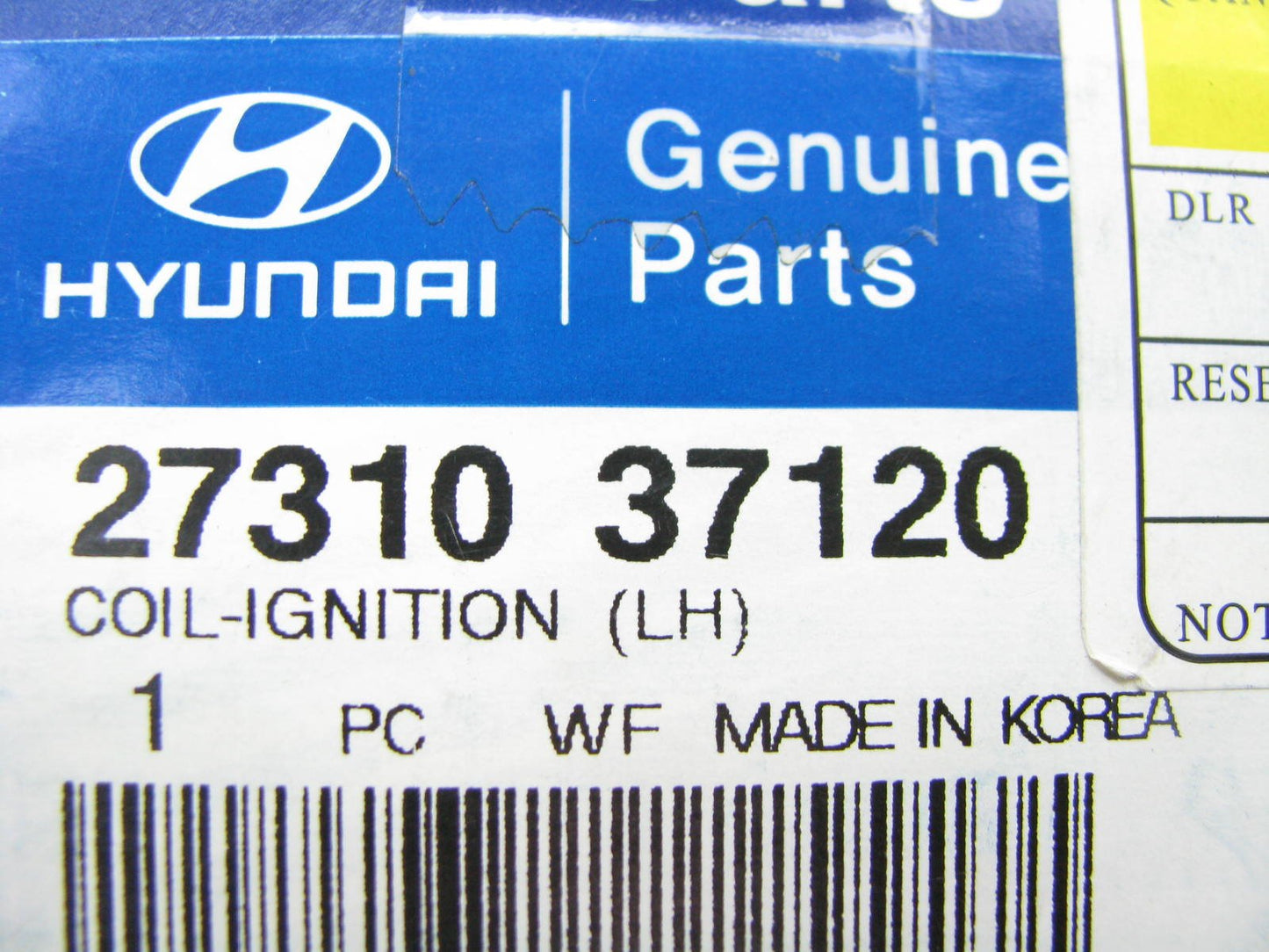 NEW GENUINE LEFT SIDE Ignition Coil OEM For 2001-06 Hyundai 2.7L V6 2731037120