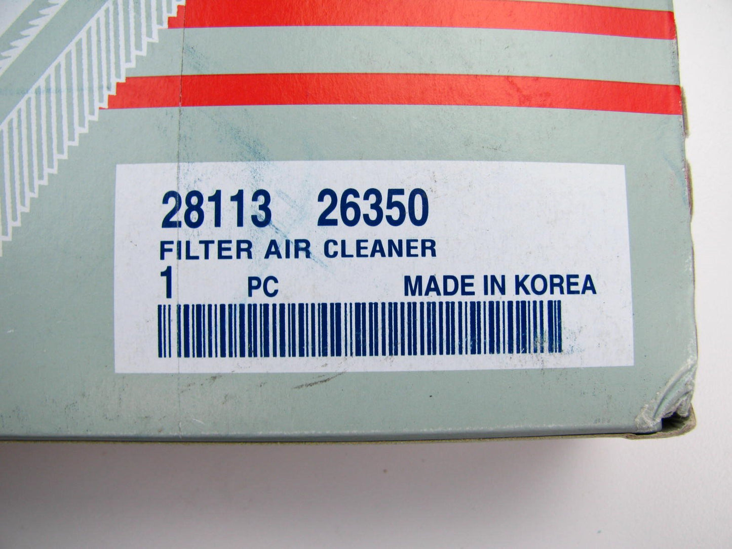 New Genuine Engine Air Filter OEM For 03-06 Hyundai Santa Fe 3.5L V6 2811326350