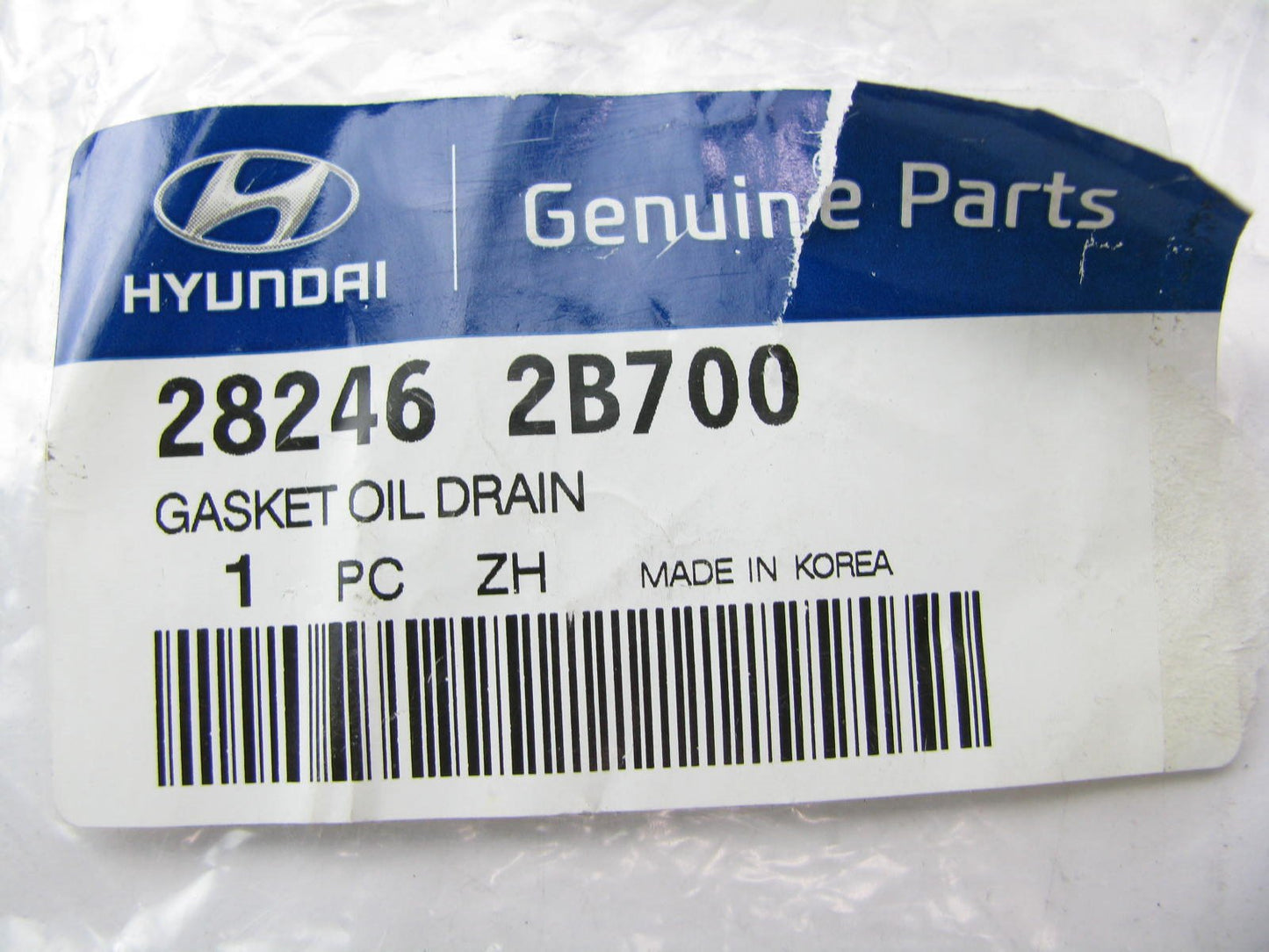 NEW GENUINE Turbocharger Oil Line Gasket OEM For 2013-2021 Veloster TURBO
