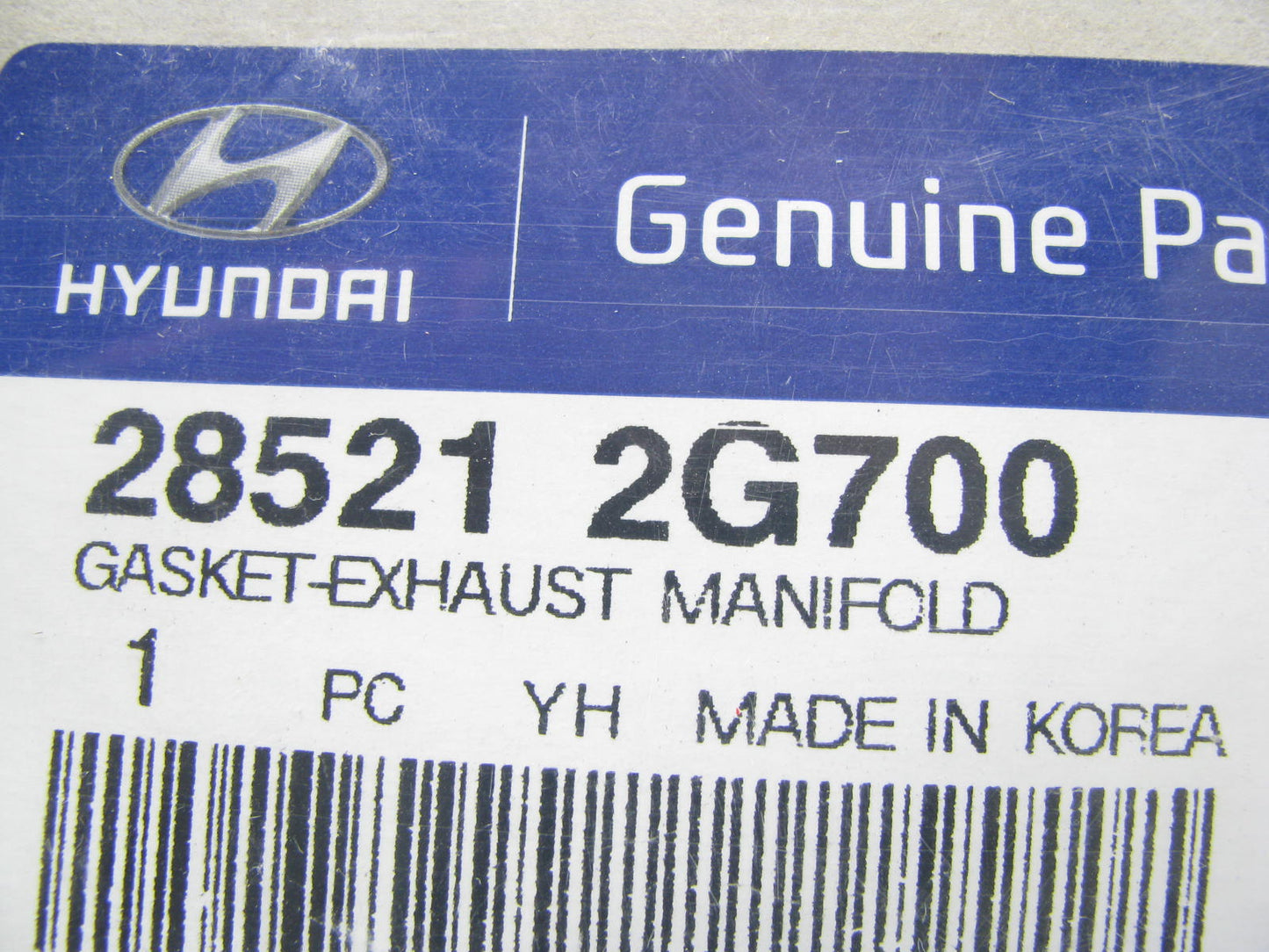 Exhaust Manifold Gasket OEM For 2010-2014 Hyundai Sonata 2.4L 285212G700