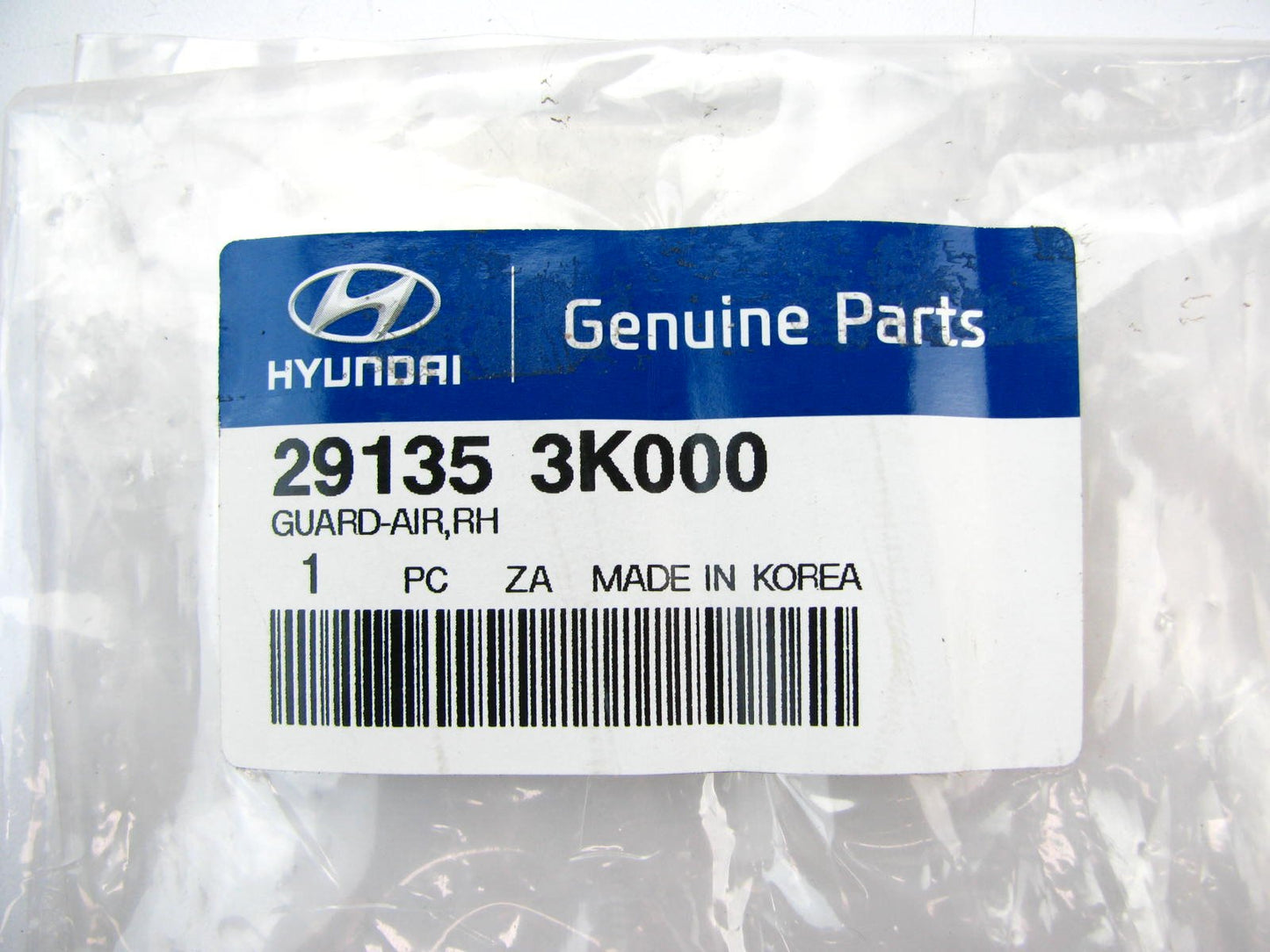 Radiator Support Air Deflector Shield Guide RIGHT SIDE OEM For 2006-2008 Sonata