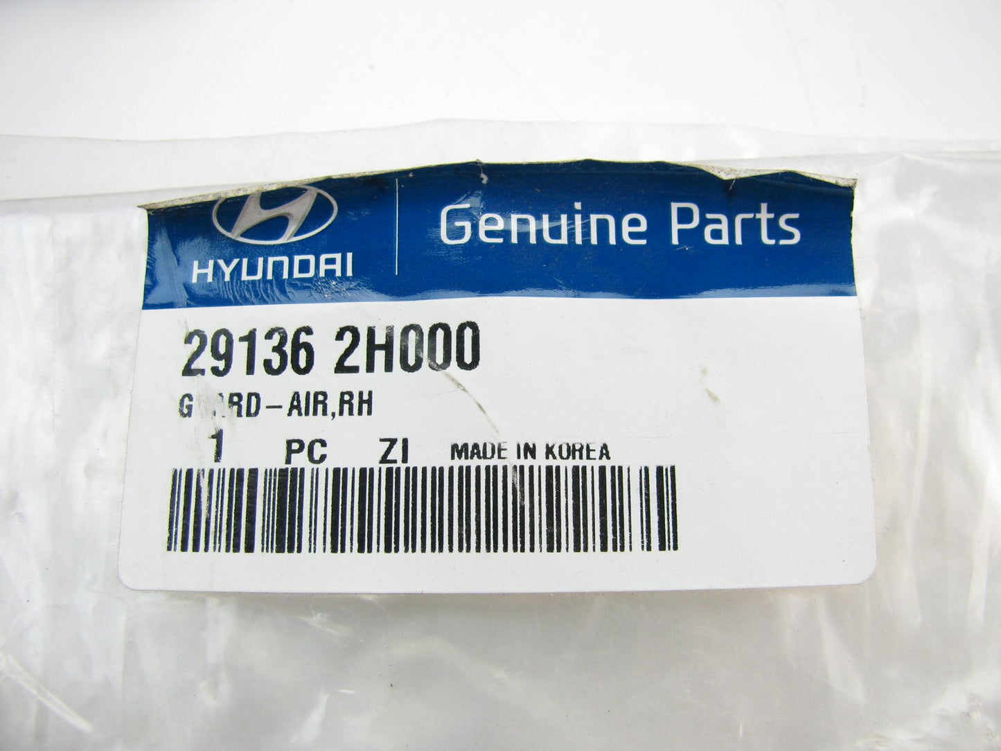 Radiator Support Air Deflector Right Passengers Side OEM For 07-10 Elantra 2.0L