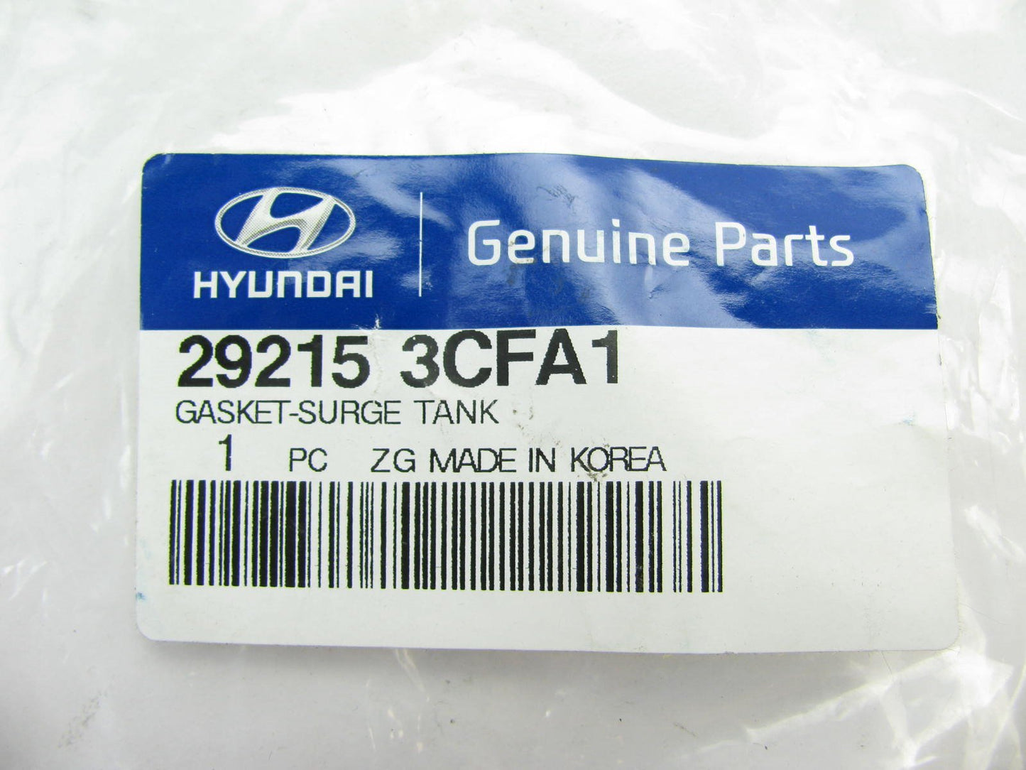 NEW - OEM 292153CFA1 Intake Plenum Gasket For Kia 2014 Sorento 3.3L