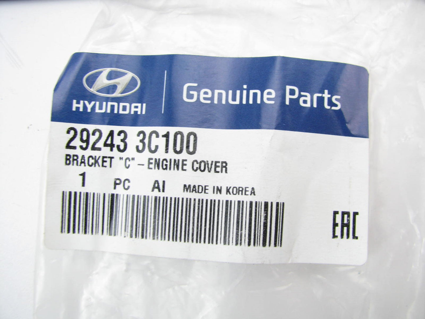 Engine Appearance Beauty Cover Front Bracket OEM For Hyundai 292433C100