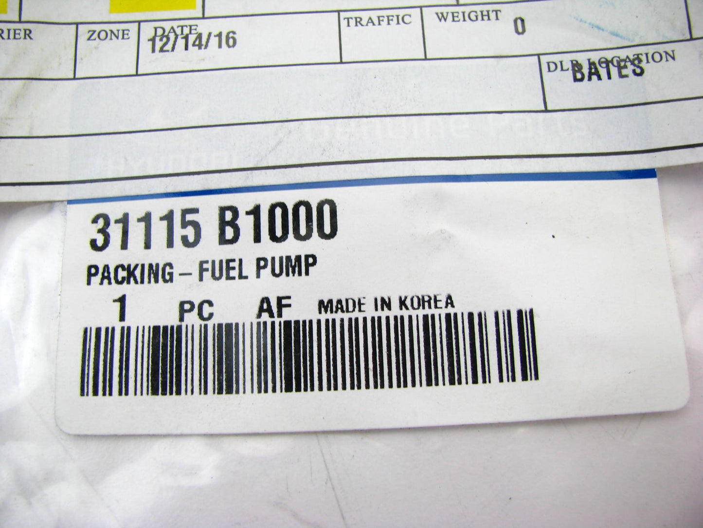 NEW - OEM GENUINE Fuel Pump Tank Packing Seal For 2014-16 Genesis 17-22 G80 G90