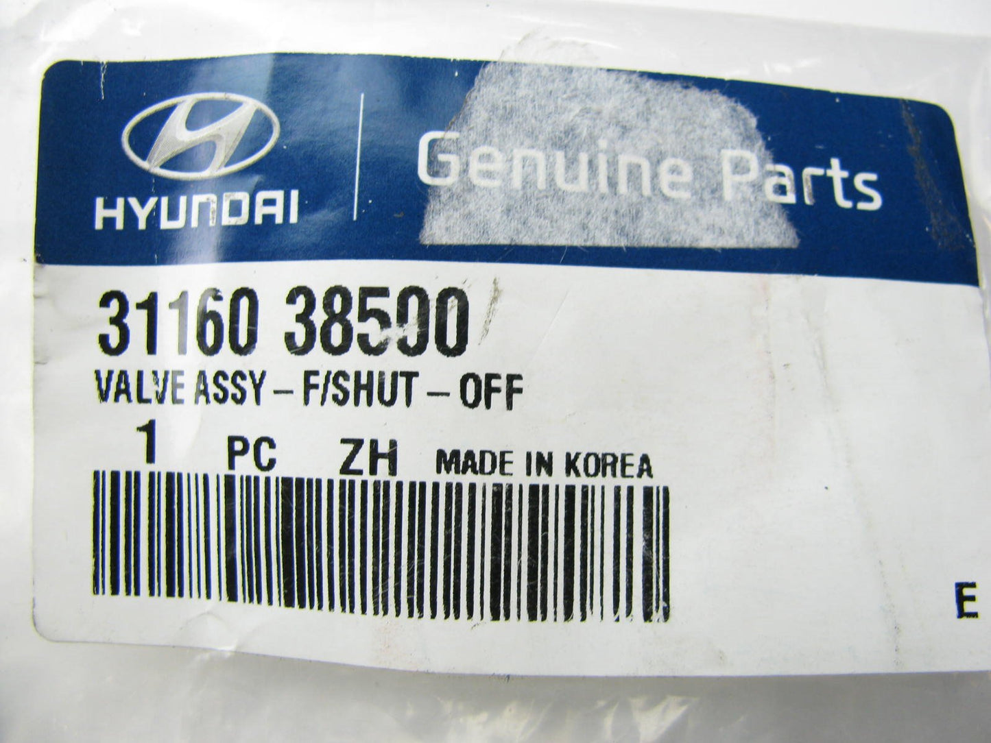 Fuel System Filler Pipe Fuel Shut-off Valve OEM For Hyundai 3116038500