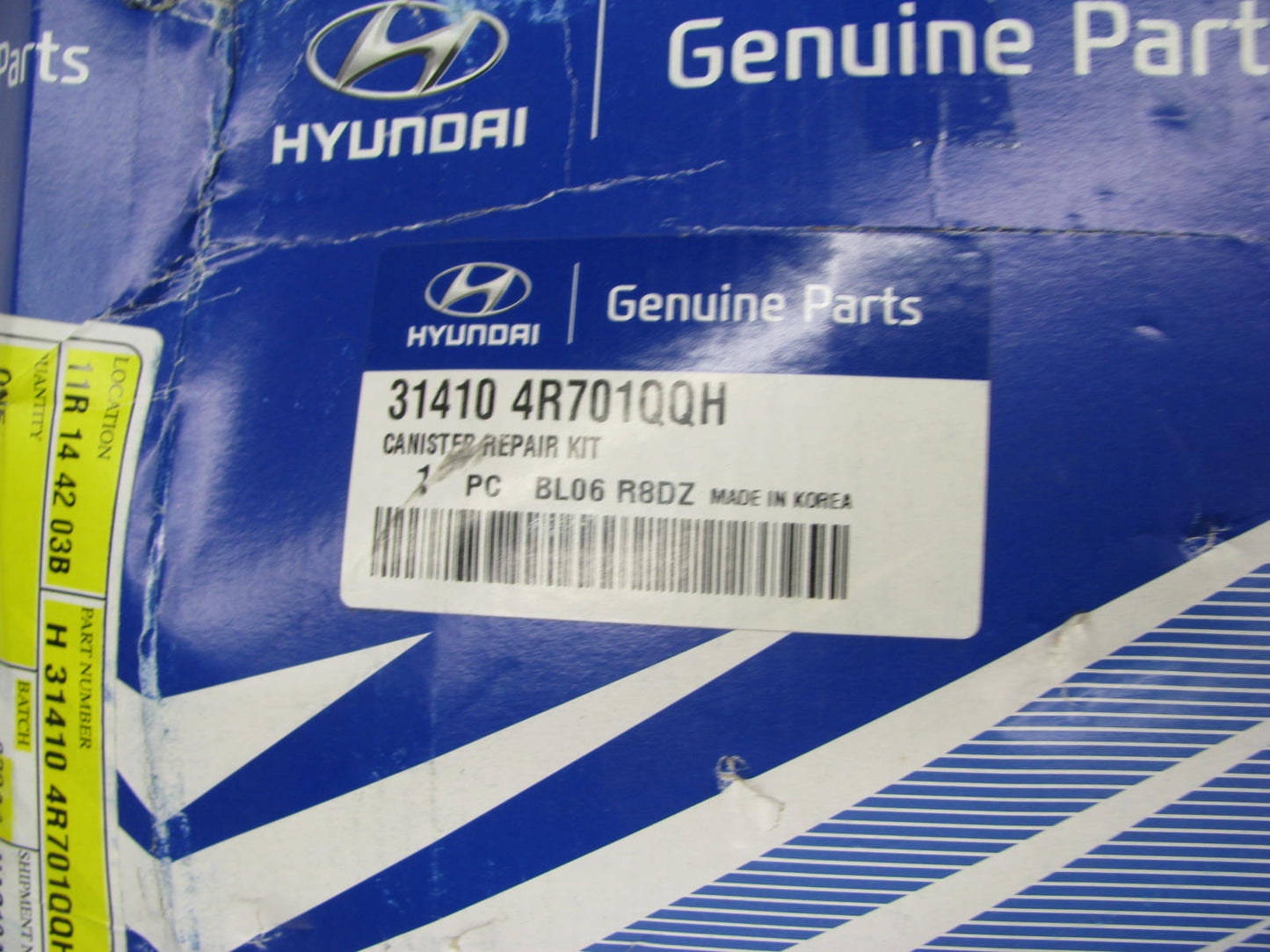 NEW - OEM 314104R701QQH Vapor Canister For 2013-2016 Sonata Optima