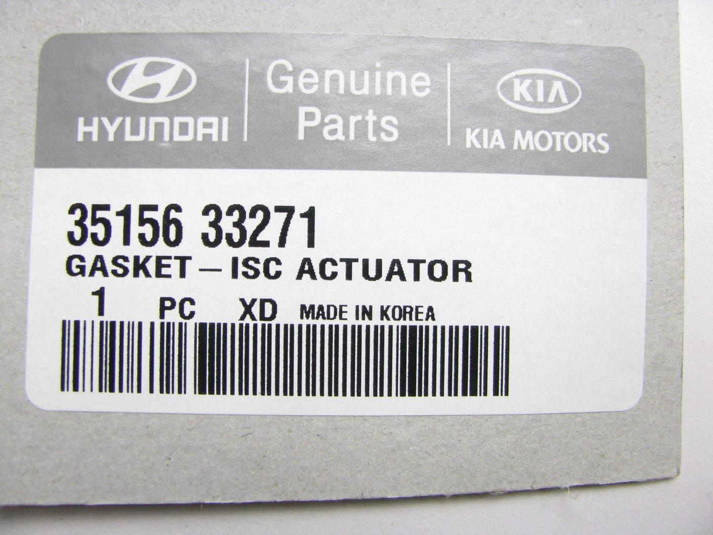 Fuel Injection Idle Air Control IAC Valve Gasket OEM For Hyundai 3515633271