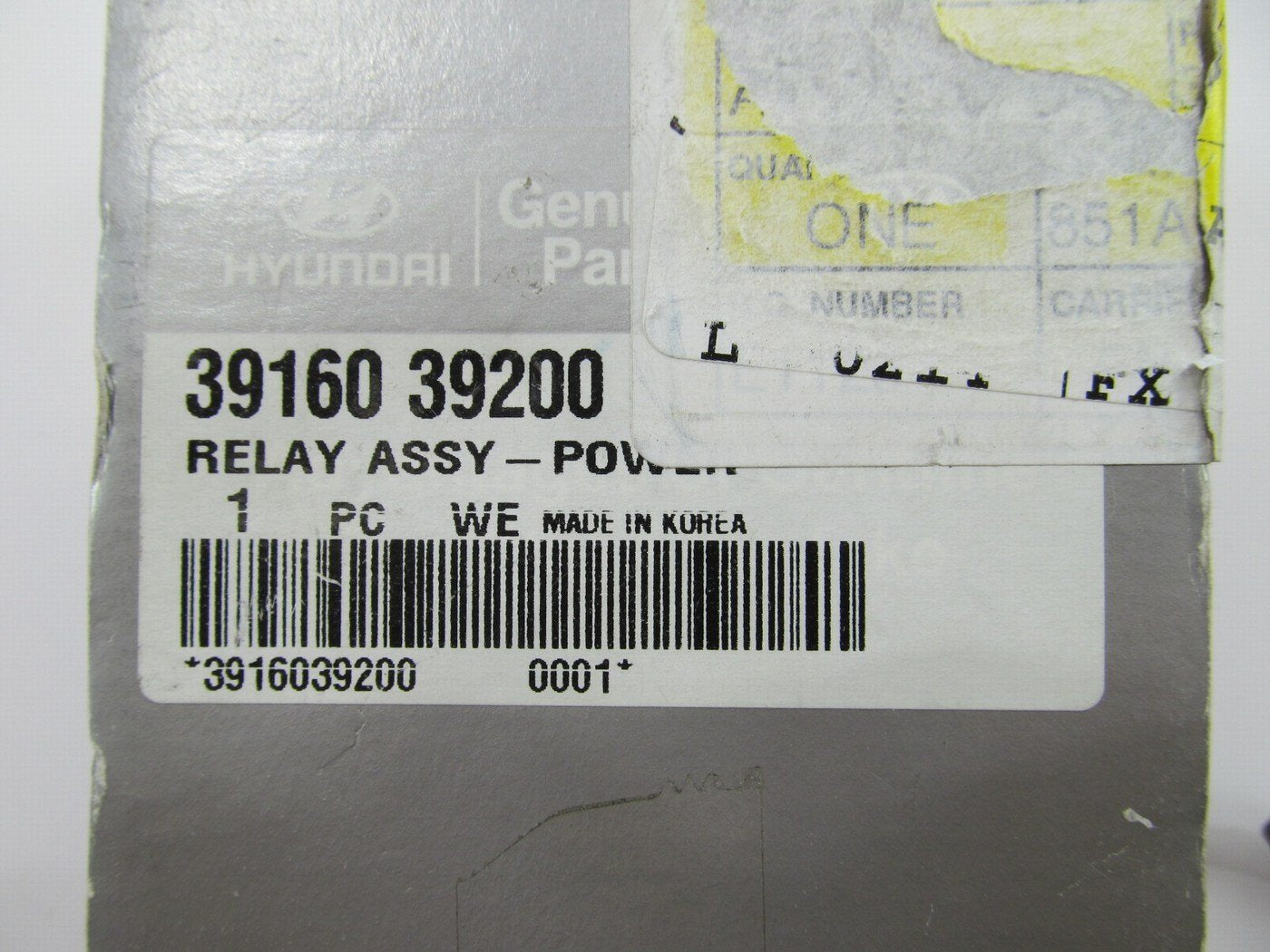 NEW GENUINE Engine Computer Control ECM Relay OEM For Hyundai 3916039200