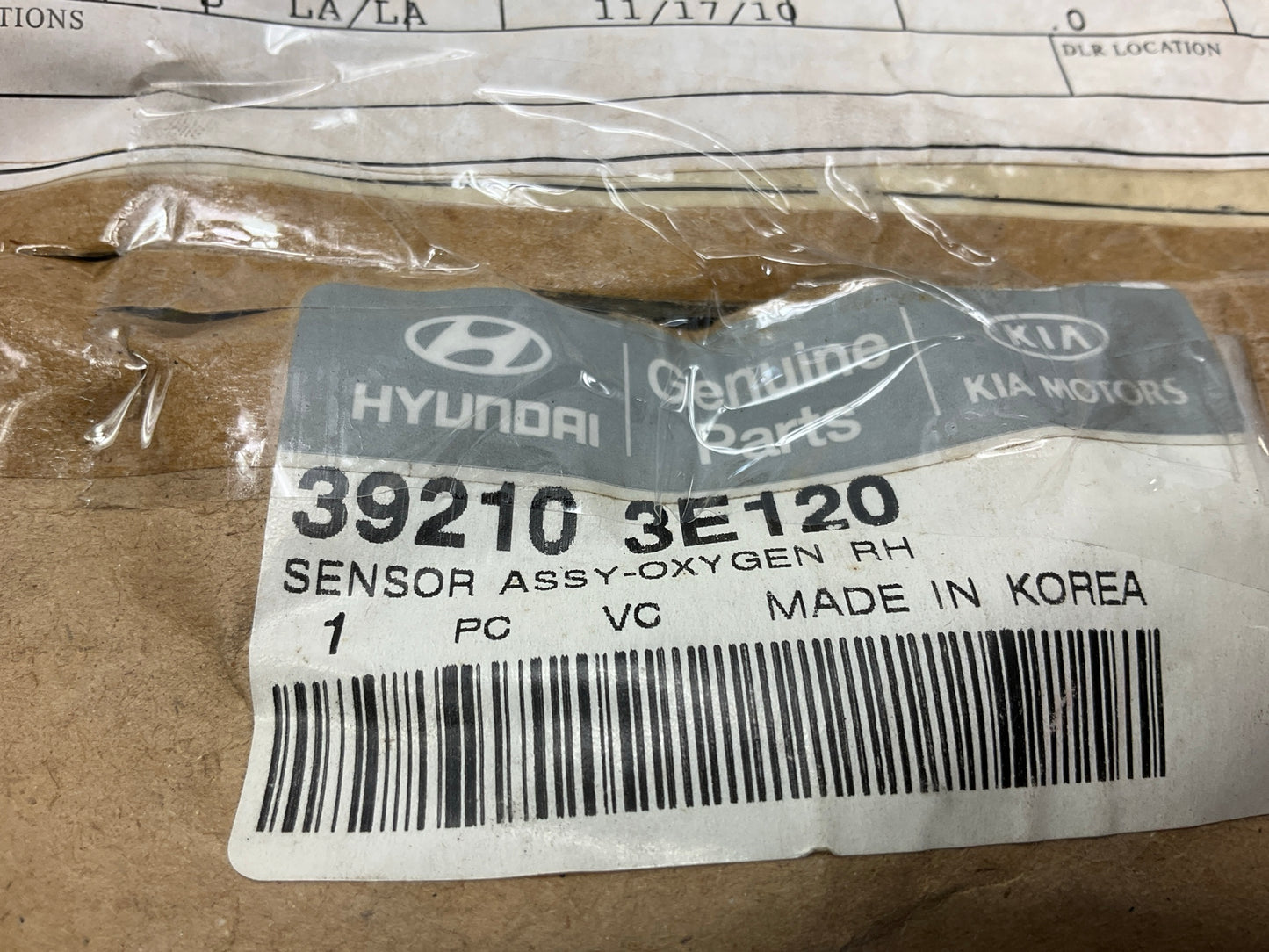 NEW - OEM 39210-3E120 Downstream Right Oxygen O2 Sensor For Hyundai