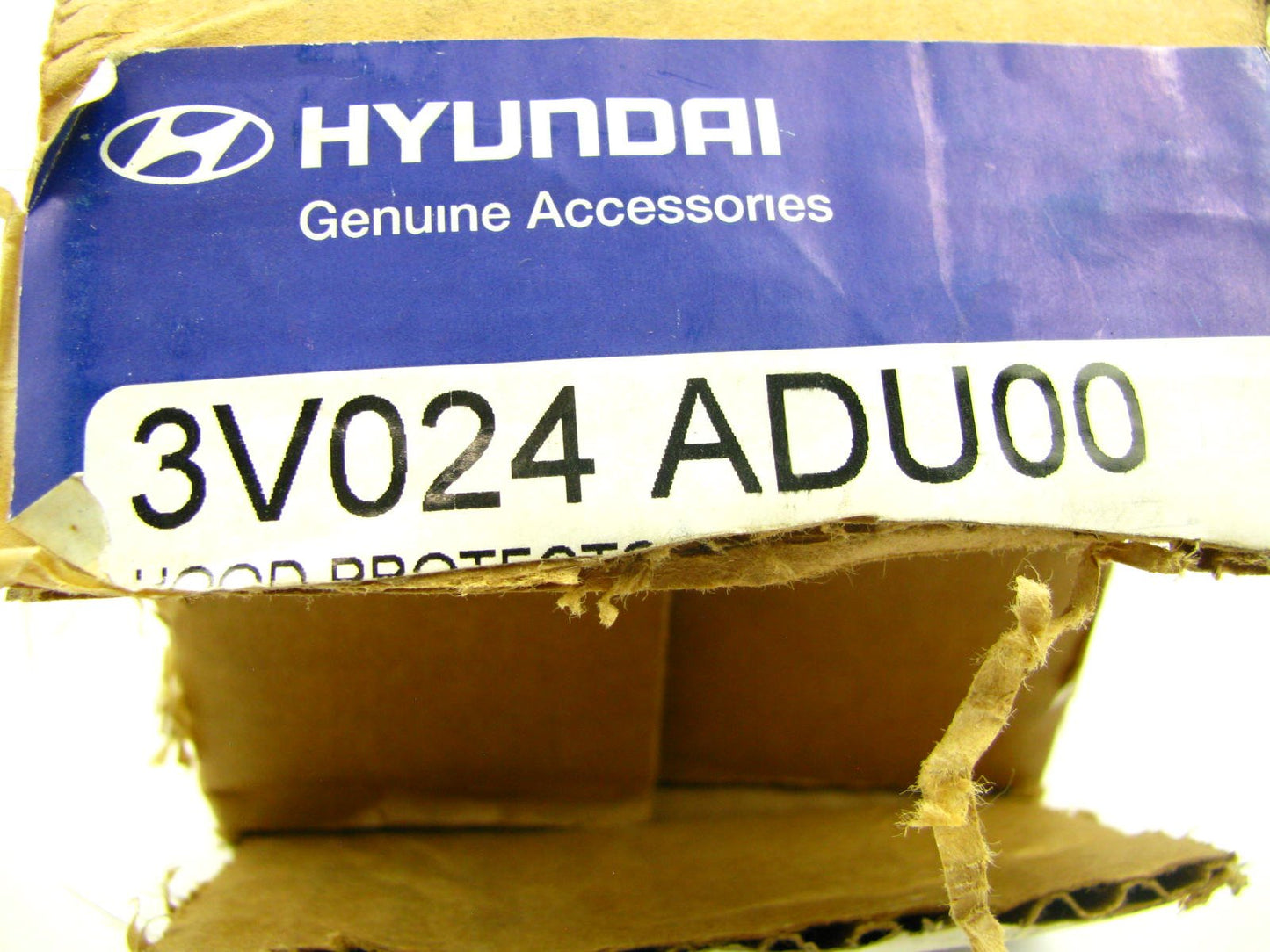 NEW - OEM 3V024ADU00 Clear Film Hood Protector Applique For Hyundai