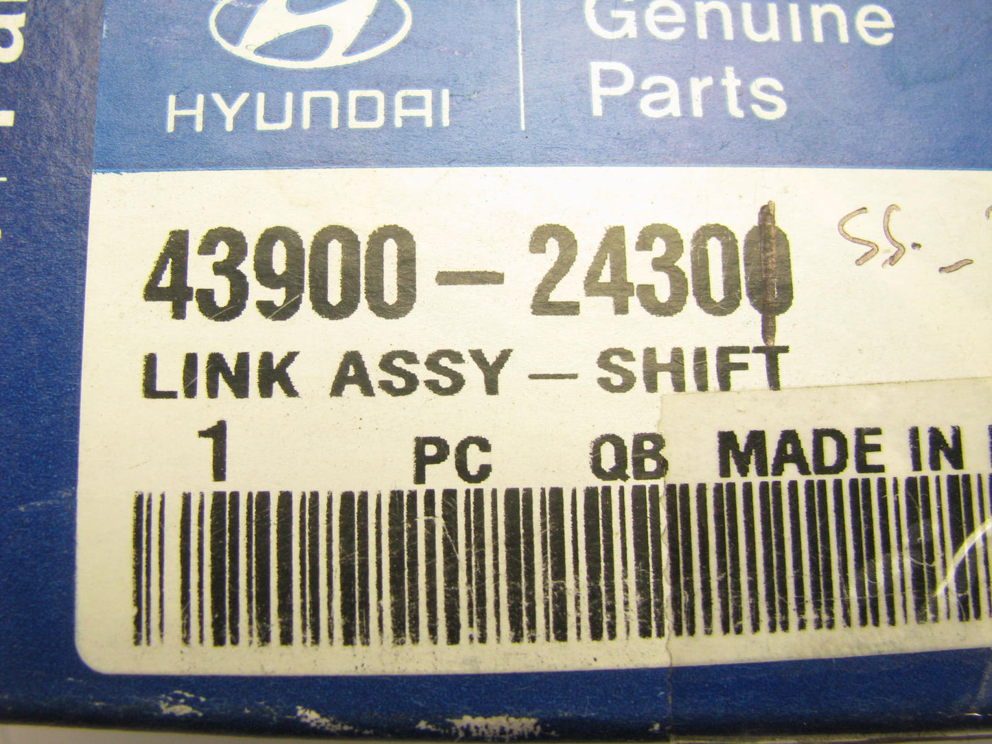 NEW - OEM 4390024301 Shift Link Assembly For 2007-09 Santa Fe, 2007-10 Sonata