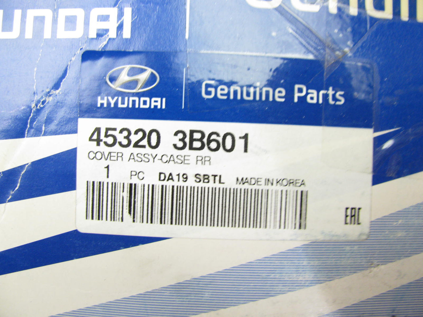 NEW 453203B601REAR Auto Trans Transaxle Cover OEM For 09-13 Hyundai 2.4L