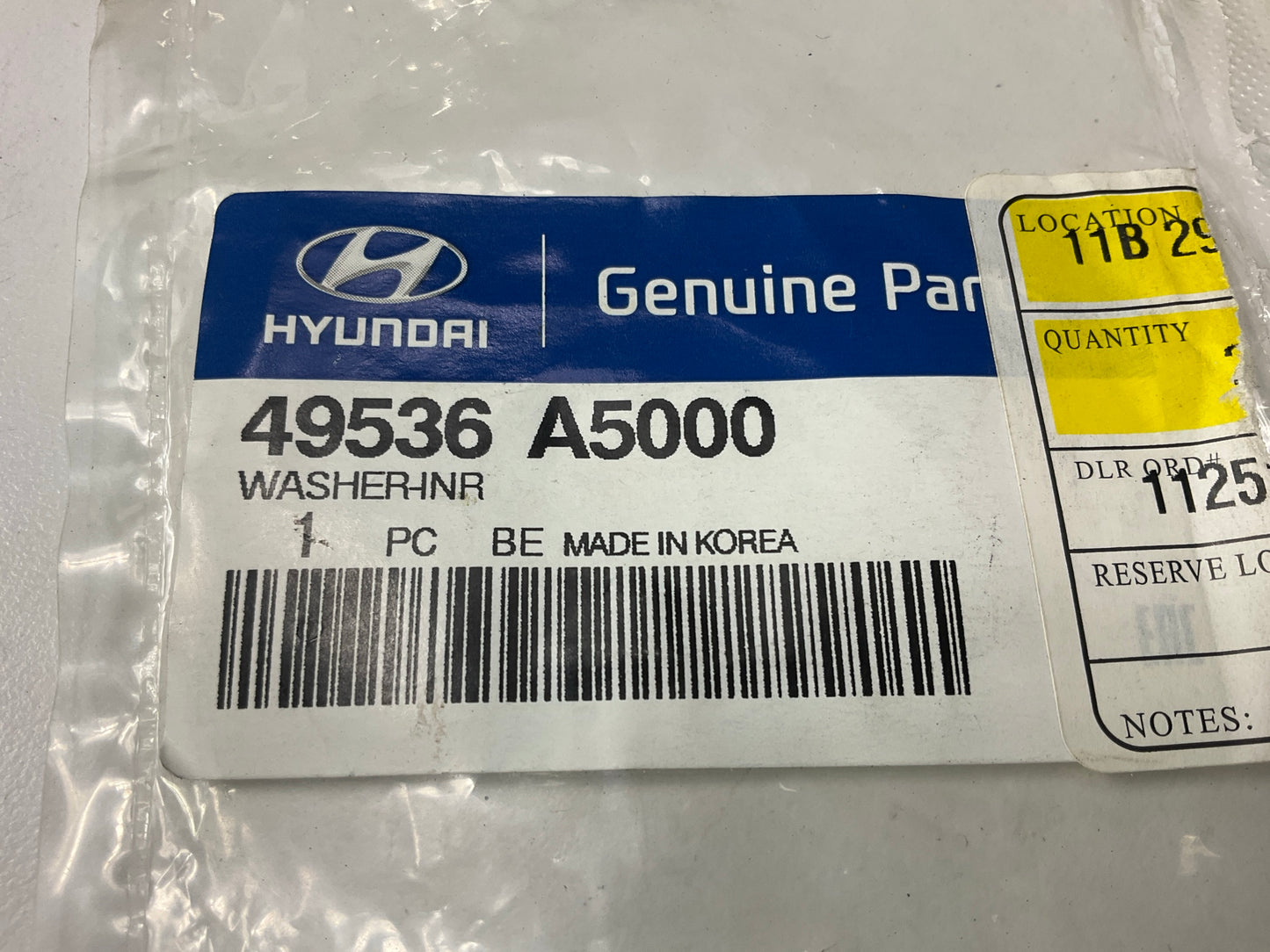 (2) NEW - OEM 49536A5000 FRONT Axle Washer Seal For 2013-2014 Hyundai Elantra GT