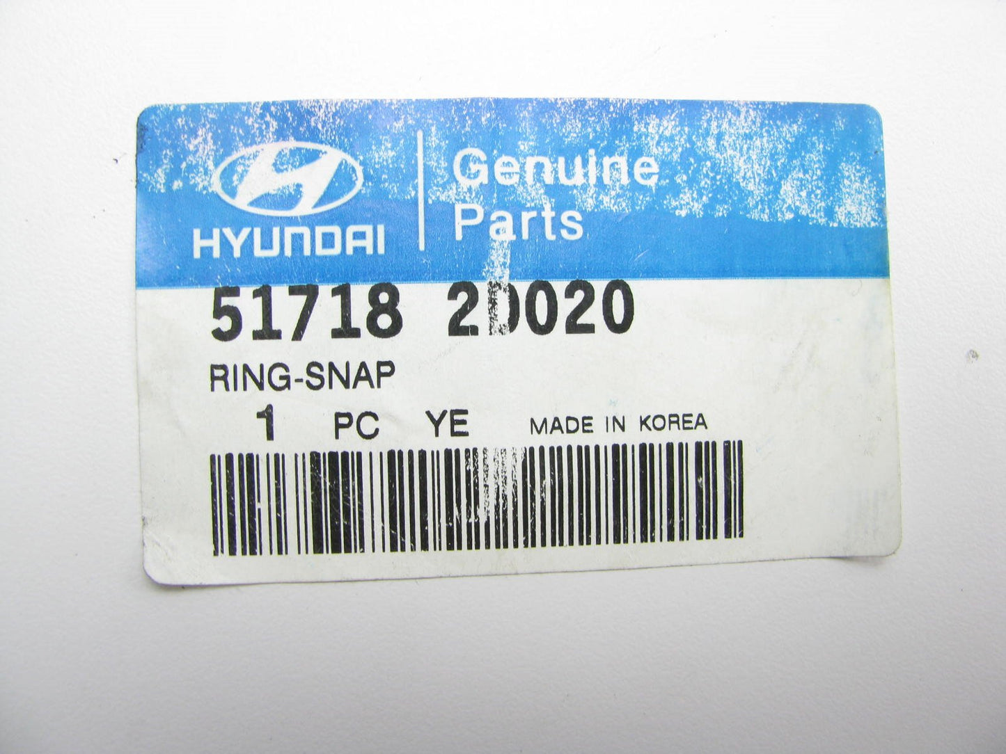 Front Wheel Bearing Snap Ring OEM For 2001-2006 Elantra 517182D020