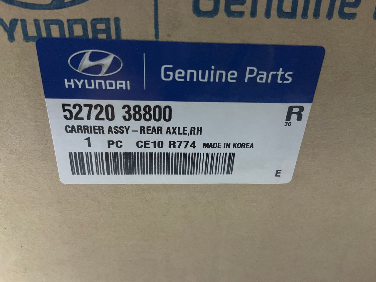 Rear Right Axle Knuckle Wheel Bearing Housing OEM For Hyundai 5272038800