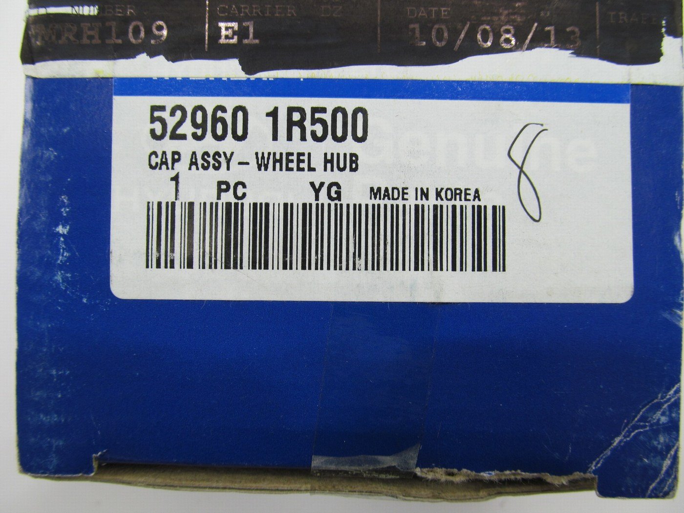 Genuine OEM For 2012-14 Hyundai Accent 16-in Alloy Wheel Center Cap 529601R500
