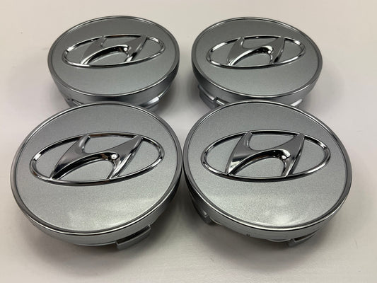 (4) NEW GENUINE Wheel Center Caps OEM For Hyundai 529602S250