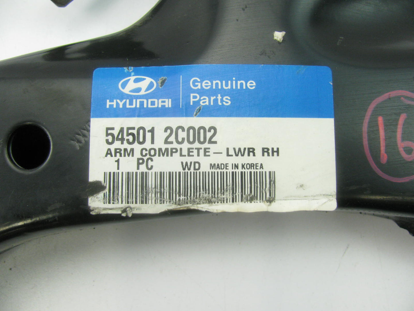 NEW GENUINE FRONT RIGHT LOWER Control Arm OEM For 03-04 Hyundai Tiburon