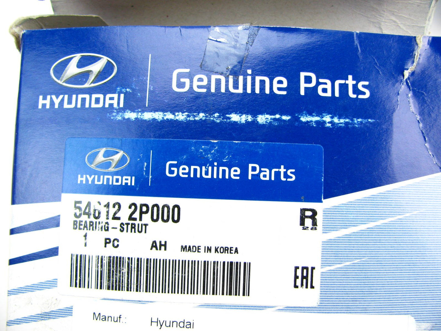 Front Upper Strut Bearing OEM For 10-15 Genesis Coupe, 10-12 Santa Fe 546122P000
