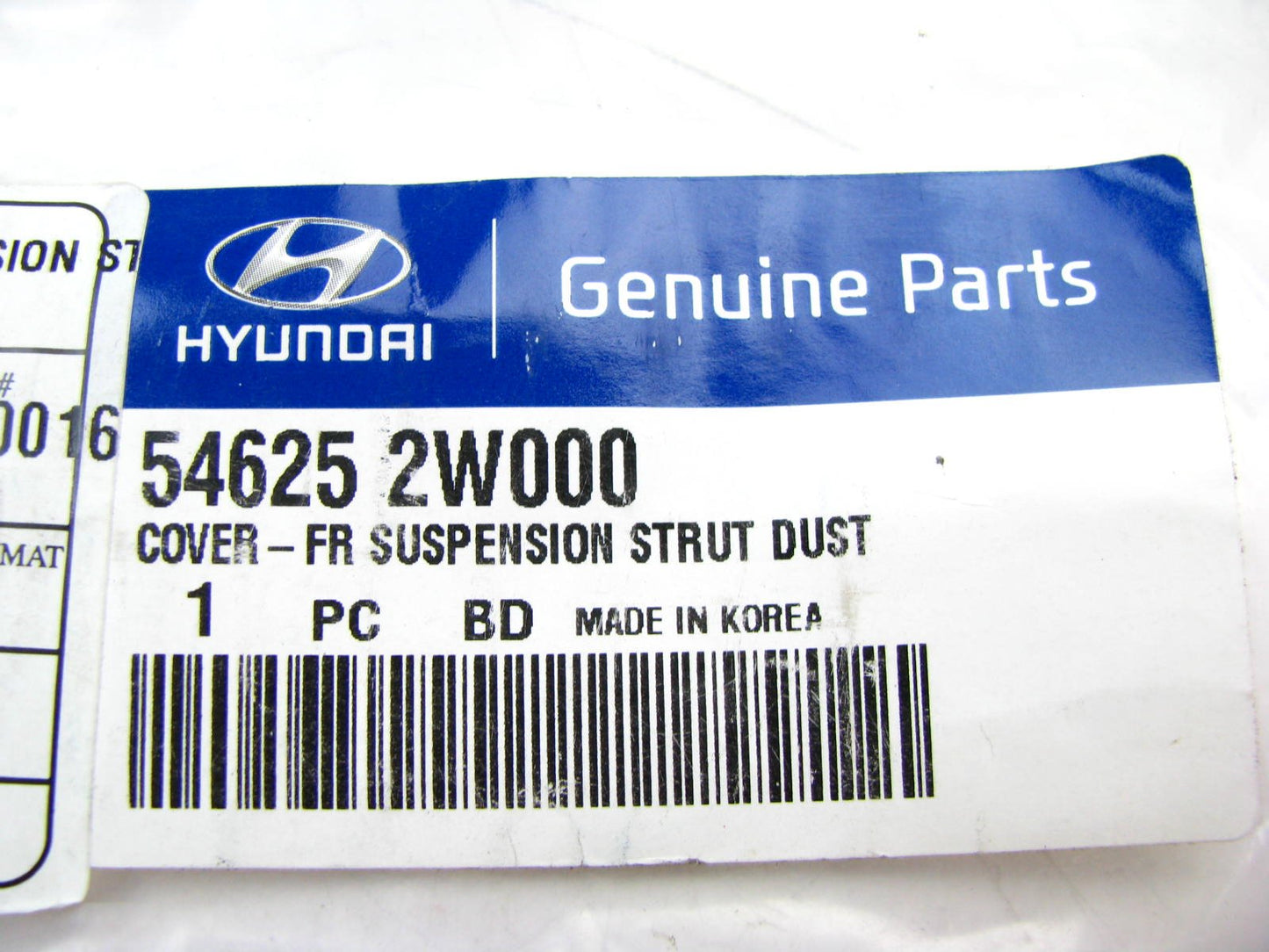 NEW - OEM Front Suspension Strut Dust Sleeve Boot For 14-17 Santa Fe 546252W000