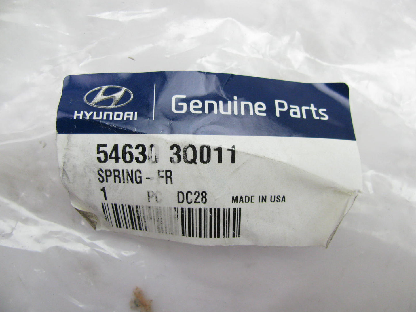 (1) NEW Front Coil Spring OEM For 2011-2014 Hyundai Sonata 546303Q011