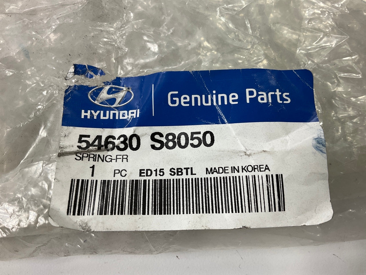 (1) NEW Front Coil Spring OEM For 2020-2024 Hyundai Palisade FWD 54630S8050