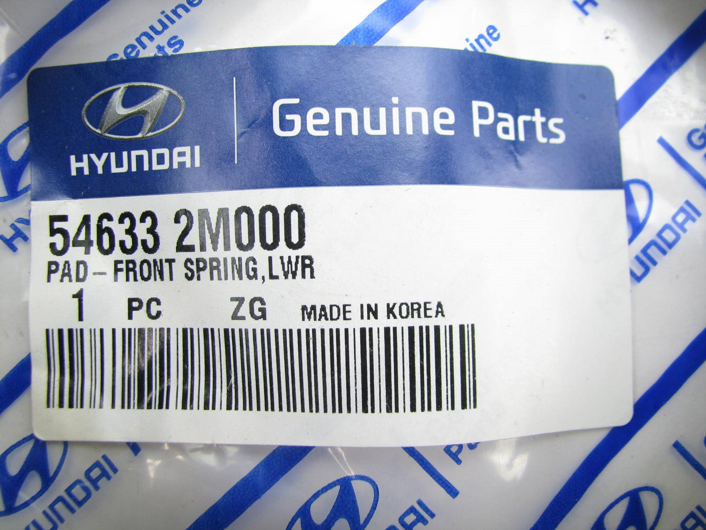 Front Lower Coil Spring Insulator Rubber Pad OEM For Hyundai 546332M000