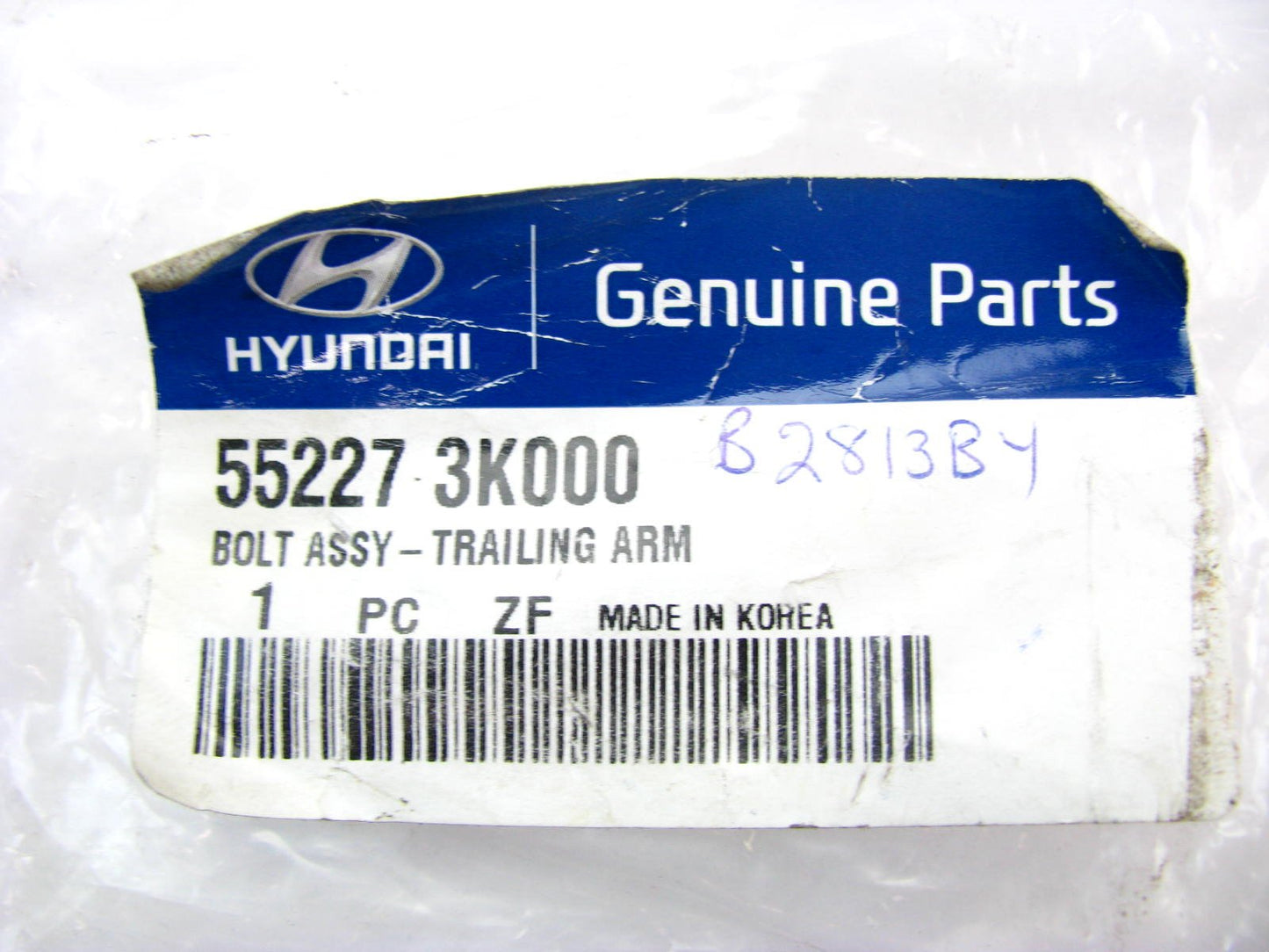 NEW GENUINE REAR Suspension Trailing Arm Bolt OEM For Hyundai 552273K000