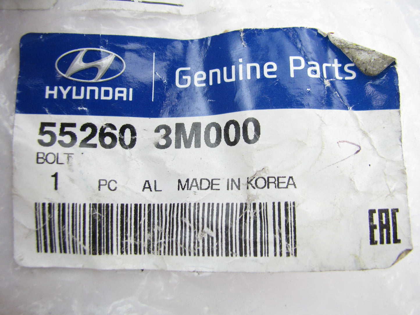 NEW GENUINE Rear Suspension Lateral Arm Adjust Bolt OEM For Hyundai 552603M000