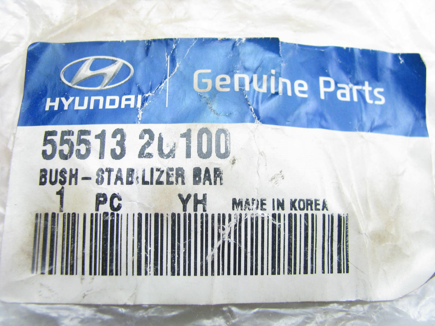 Rear Suspension Stabilizer Bar Bushing OEM For 07-10 Hyundai Elantra 555132G100