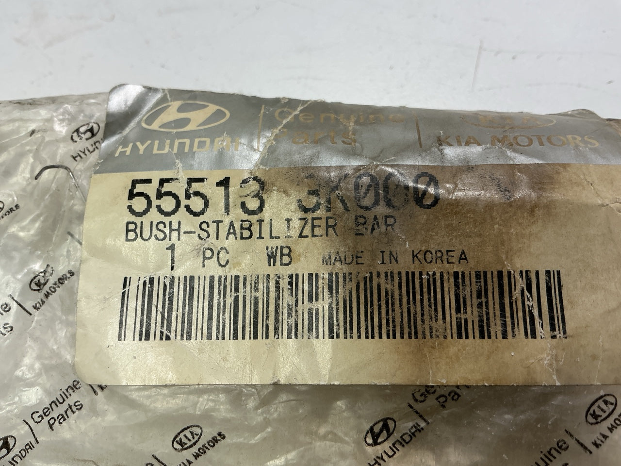 (2) Rear Sway Bar Stabilizer Bar Bushing OEM For 06-08 Hyundai Sonata 555133K000