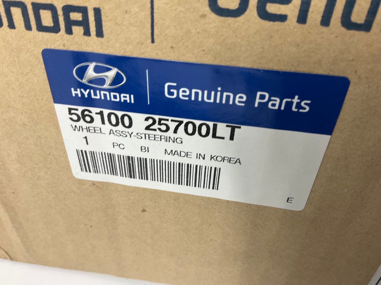 NEW Gray Steering Wheel OEM For 1999-2006 Hyundai Accent 5610025700LT
