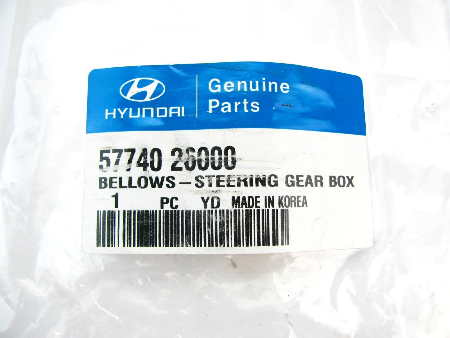 NEW - OEM 5774026000 Rack & Pinion Bellow Boot Protector For 2001-2006 Santa Fe