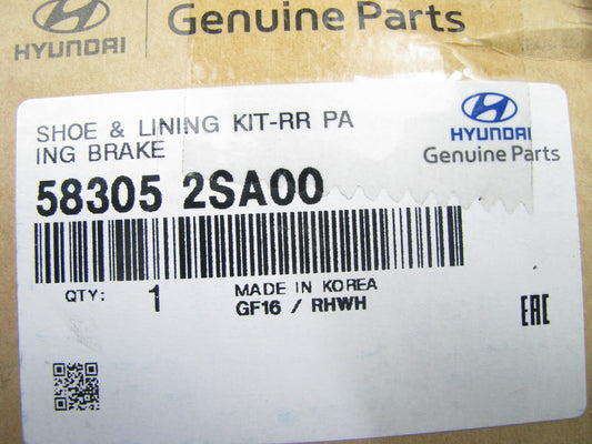 NEW GENUINE Rear Parking Brake Shoes OEM For Hyundai 583052SA00