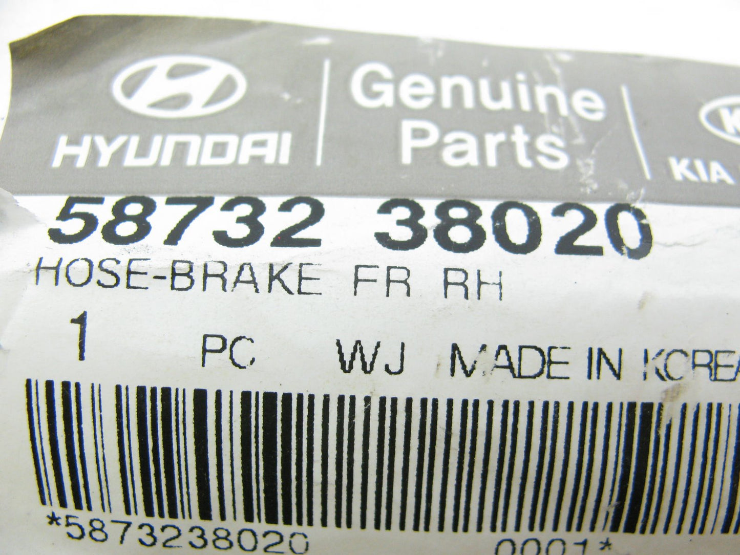 NEW GENUINE Front RIGHT Passengers Side Brake Hose OEM For 1999-2003 Sonata