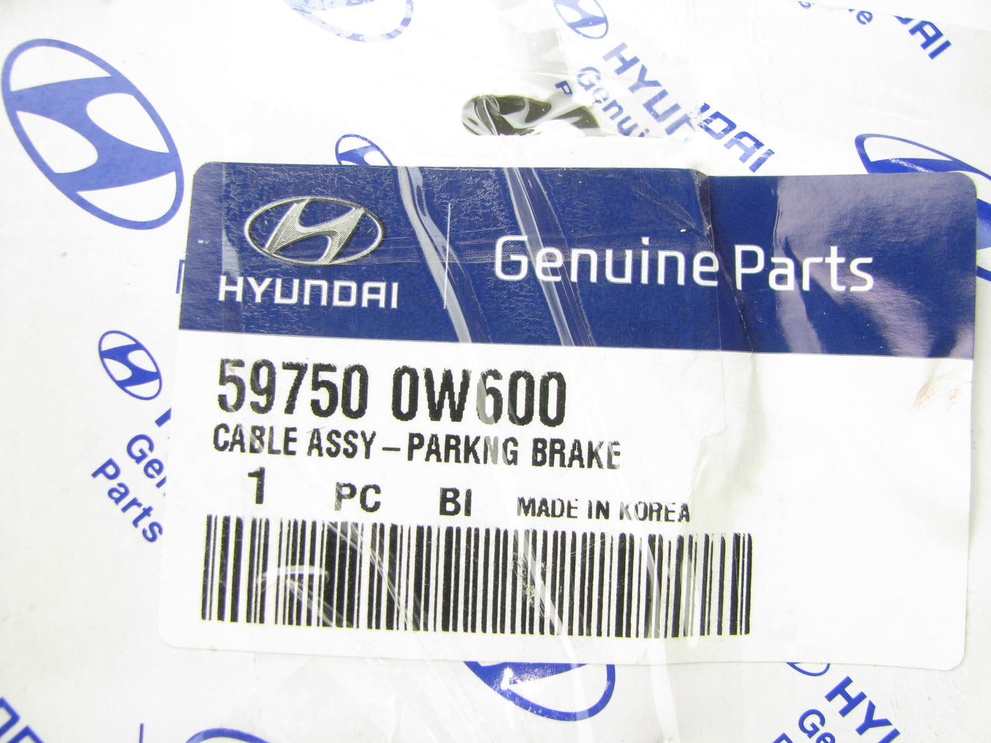 NEW Front Parking Brake Cable OEM For 2011-2012 Hyundai Santa Fe 597500W600