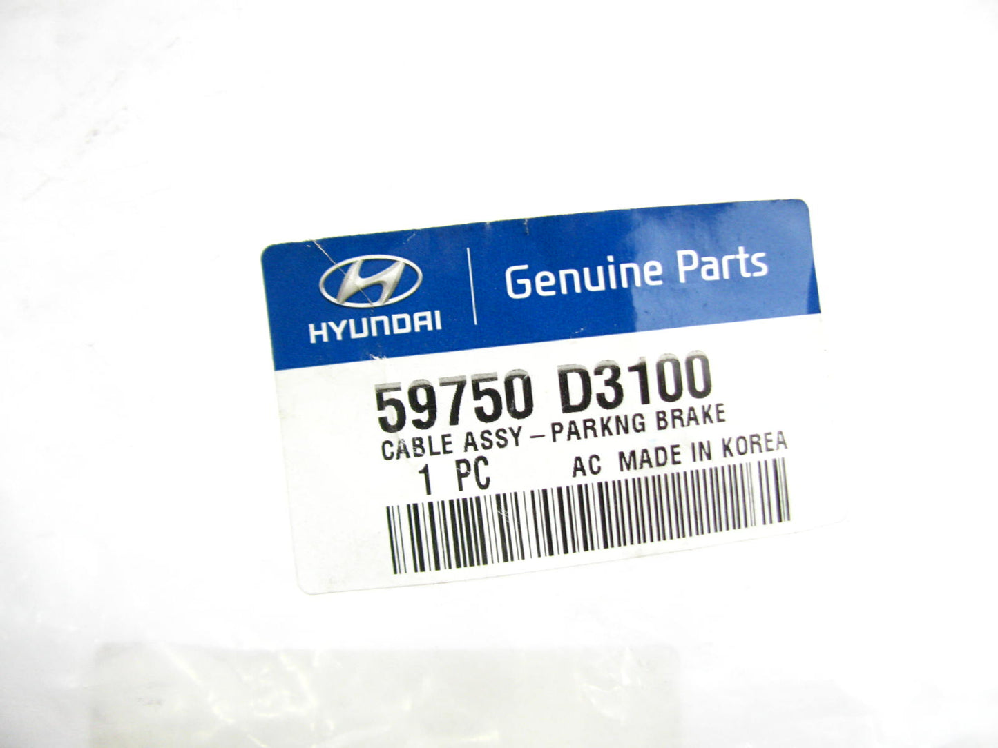 NEW - OEM Front Parking Brake Cable 59750D3100 For 2015-2020 Hyundai Tucson