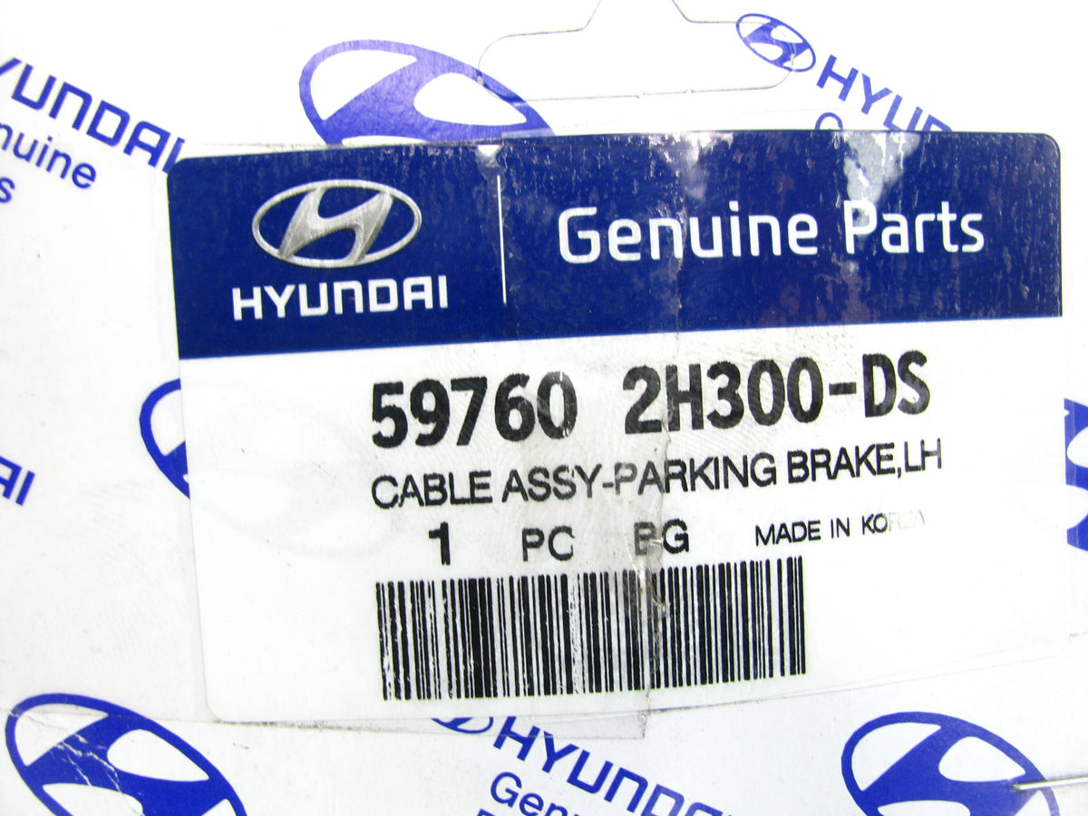 NEW - OEM 597602H300-DS Rear Left Parking Brake Cable For 07-10 Hyundai Elantra