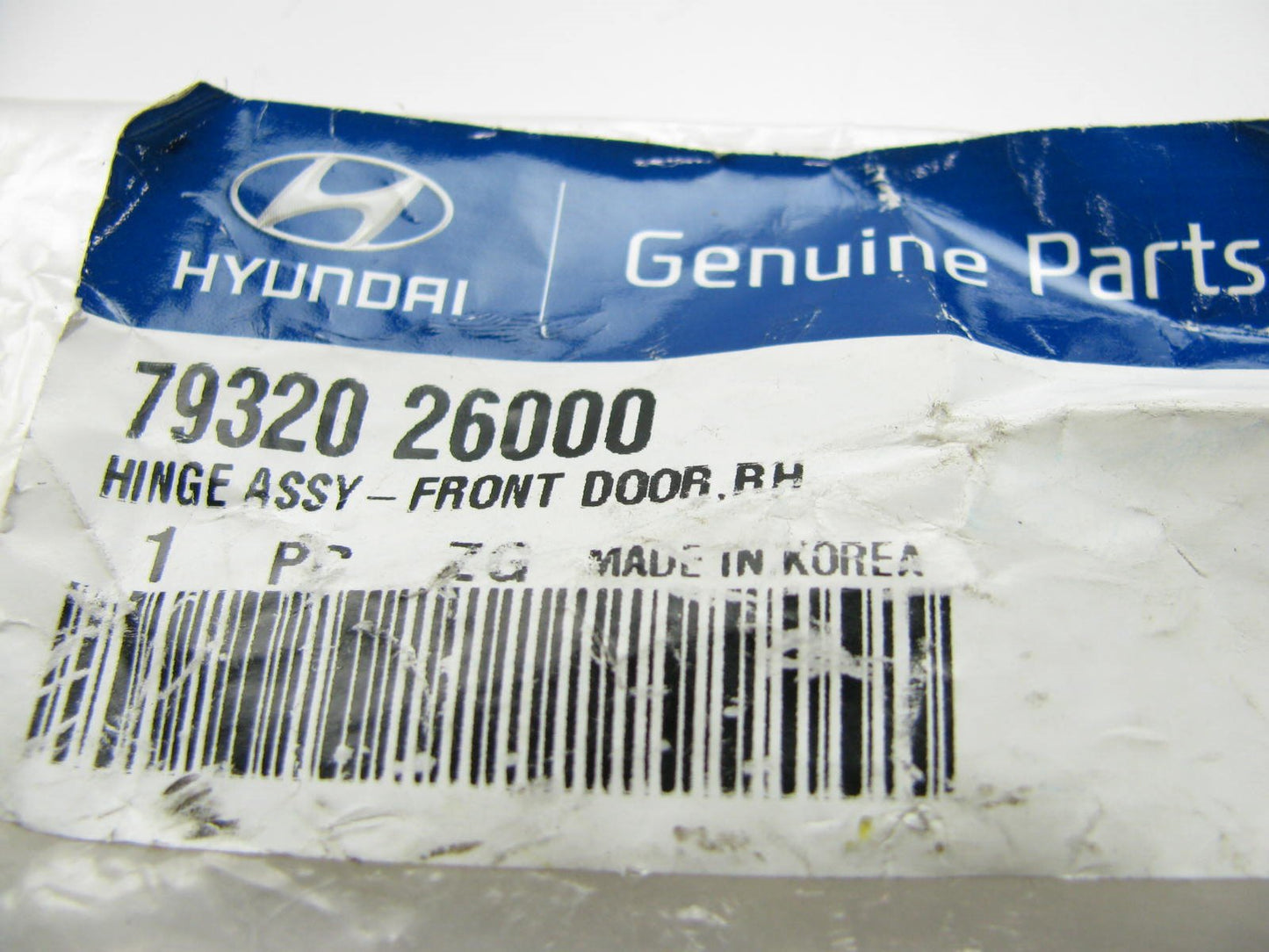 NEW - OEM GENUINE Front Right Door Hinge For 2001-2006 Hyundai Santa Fe
