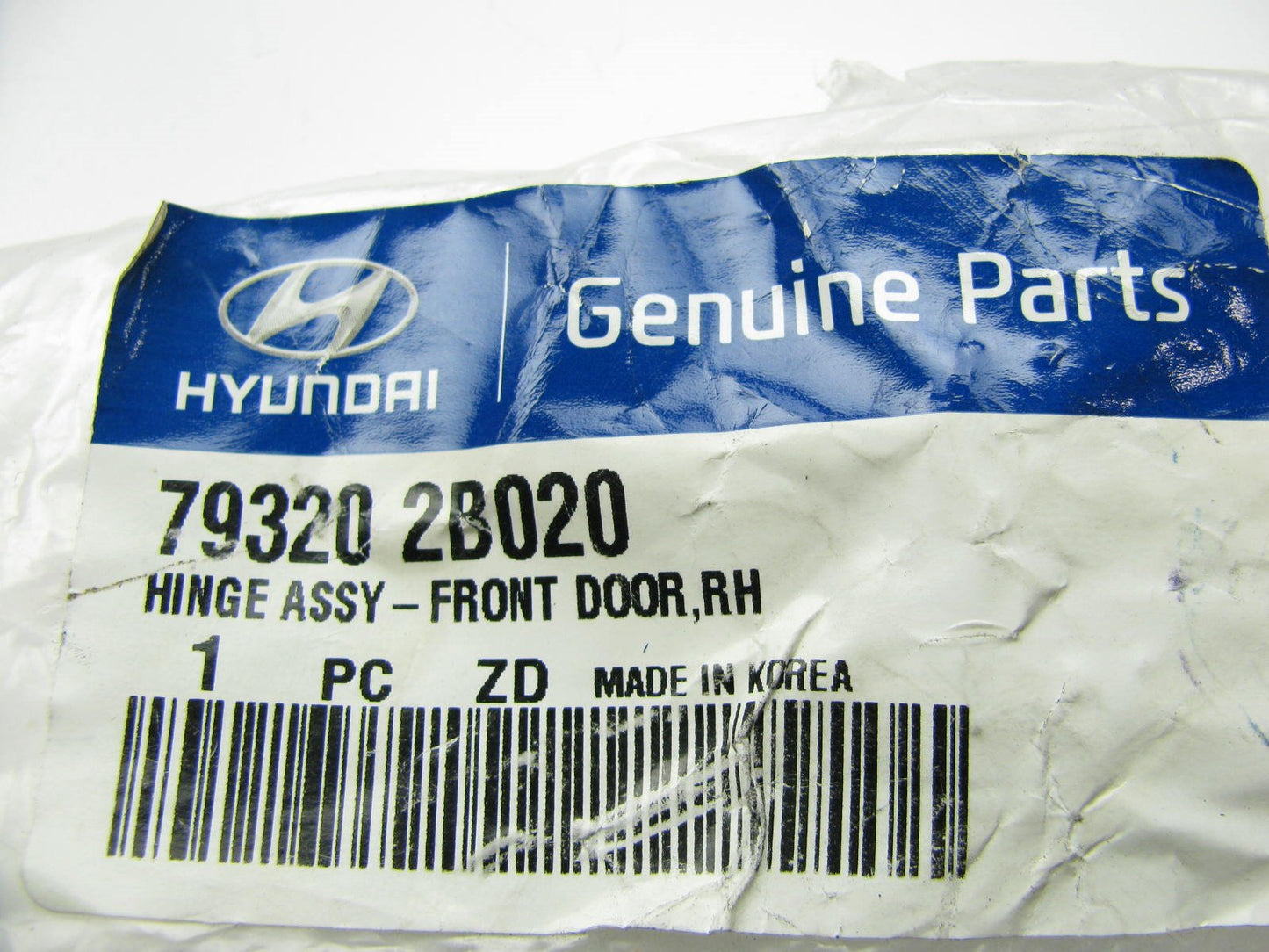 New Front Door Lower Hinge Right Passenger For 07-15 Santa Fe, 11-15 Sorento
