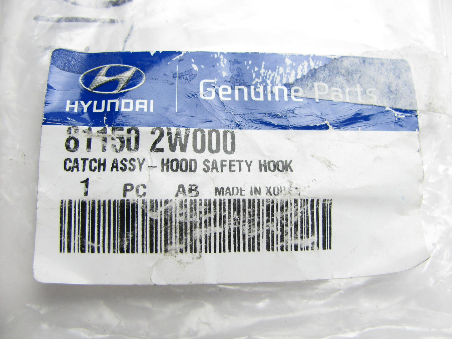 New OEM Hood Safety Hook Catch For 13-15 Sante Fe 811502W000