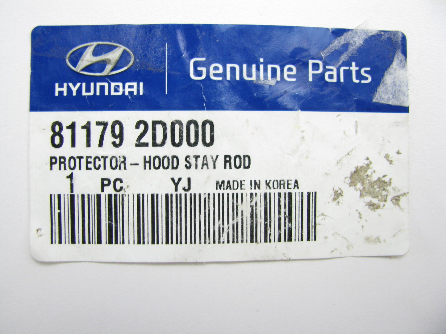 NEW GENUINE Hood Support Rod Protector OEM For 05-09 Tucson, 07-10 Elantra