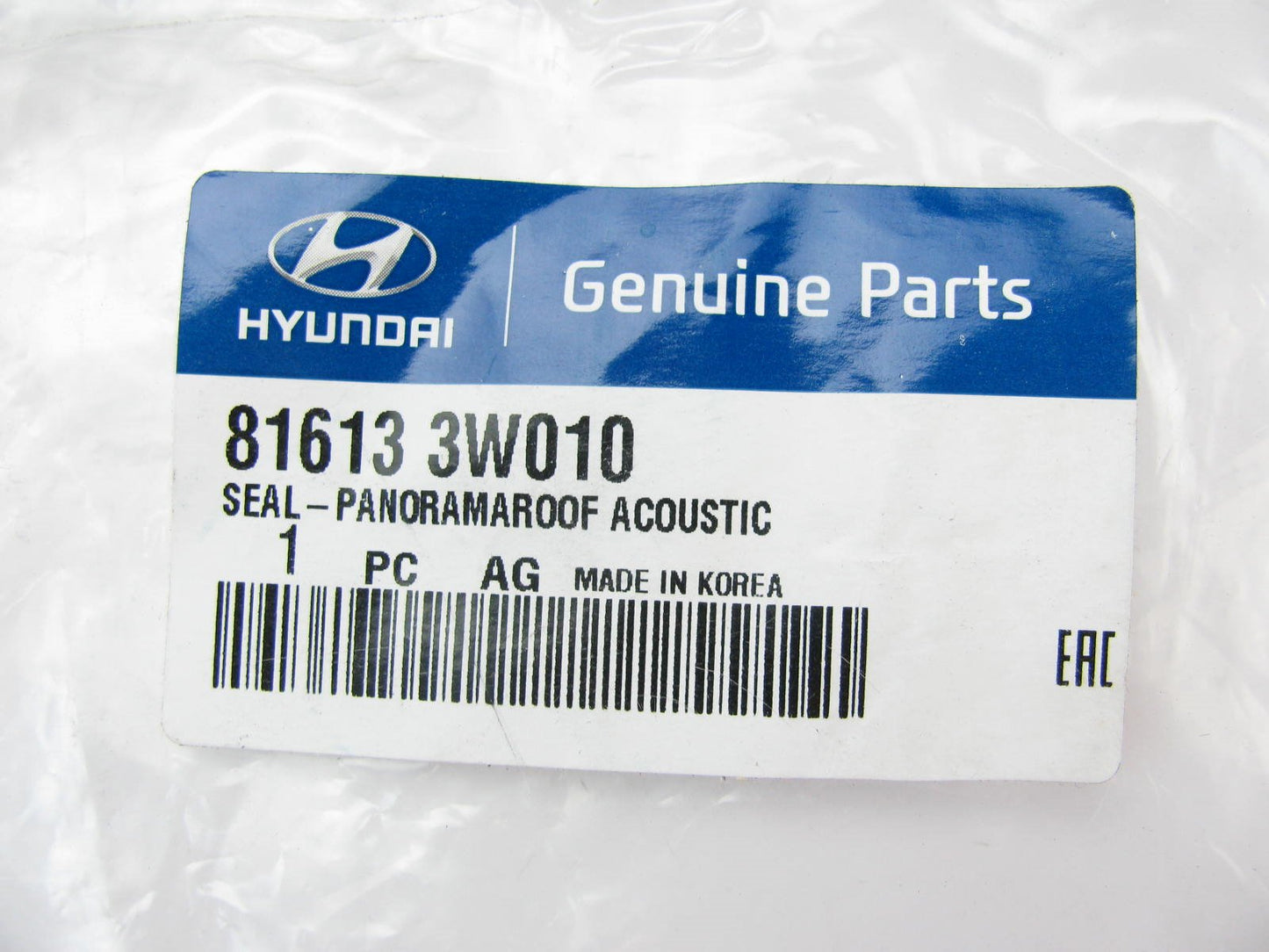 New OEM Sun Roof Glass Front Weatherstrip Seal For 10-15 Tucson 816133W010