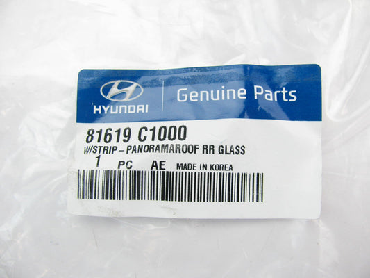 NEW GENUINE Rear Panorama Sunroof Glass Weatherstrip Seal OEM 2015-2019 Sonata